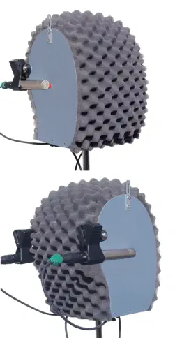 HBLM-Sound-Recording-System bestückt mit Schoeps MK2S Mikrofonen.